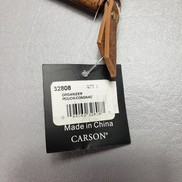 Carson faux leather brown small bag - Picture 5 of 11